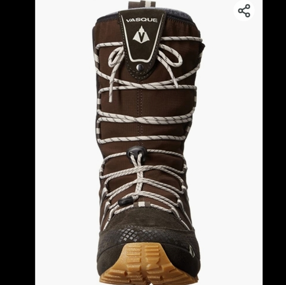 Vasque lost 40 ultra dry winter boots size 6 in Black Olive/Oatmeal